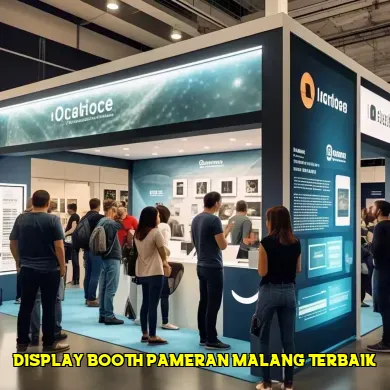 display booth pameran malang terbaik